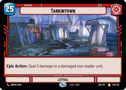 Tarkintown (025/252) [Spark of Rebellion] - Fantasy Flight Games - Card Brawlers | Quebec | Canada |