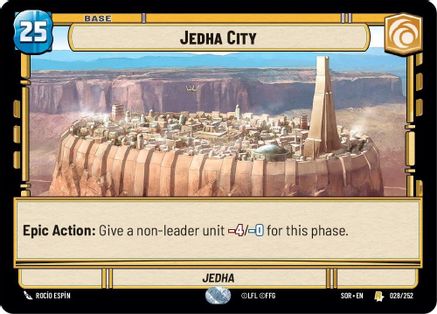 Jedha City (028/252) [Spark of Rebellion] - Fantasy Flight Games - Card Brawlers | Quebec | Canada |