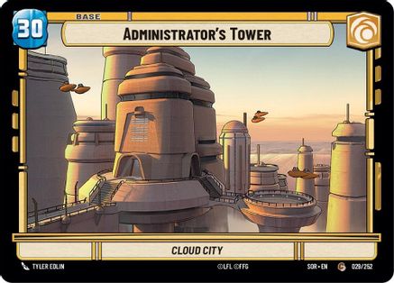 Administrator's Tower (029/252) [Spark of Rebellion] - Fantasy Flight Games - Card Brawlers | Quebec | Canada |