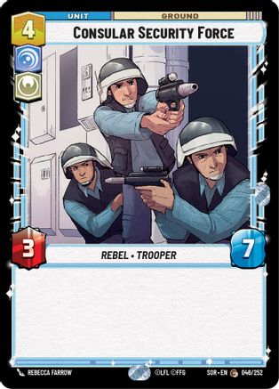 Consular Security Force (046/252) [Spark of Rebellion] - Fantasy Flight Games - Card Brawlers | Quebec | Canada |