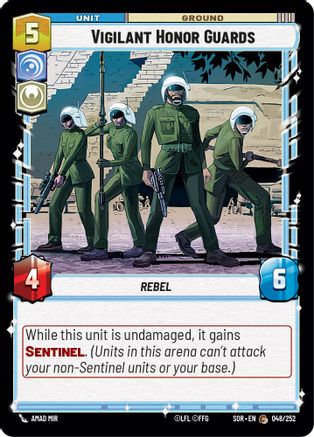 Vigilant Honor Guards (048/252) [Spark of Rebellion] - Fantasy Flight Games - Card Brawlers | Quebec | Canada |