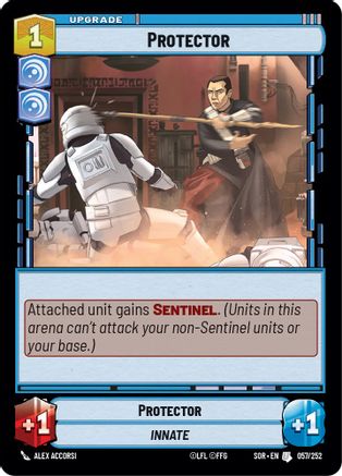 Protector (057/252) [Spark of Rebellion] - Fantasy Flight Games - Card Brawlers | Quebec | Canada |
