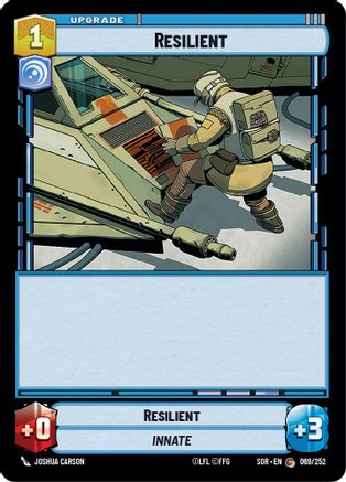 Resilient (069/252) [Spark of Rebellion] - Fantasy Flight Games - Card Brawlers | Quebec | Canada |