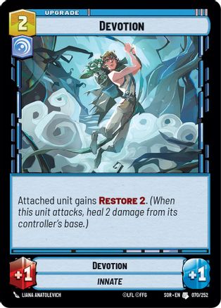 Devotion (070/252) [Spark of Rebellion] - Fantasy Flight Games - Card Brawlers | Quebec | Canada |