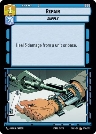 Repair (074/252) [Spark of Rebellion] - Fantasy Flight Games - Card Brawlers | Quebec | Canada |