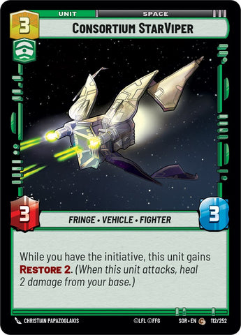 Consortium StarViper (112/252) [Spark of Rebellion] - Card Brawlers | Quebec | Canada | Yu-Gi-Oh!