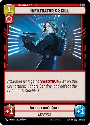 Infiltrator's Skill (166/252) [Spark of Rebellion] - Fantasy Flight Games - Card Brawlers | Quebec | Canada |
