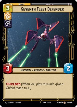 Seventh Fleet Defender (180/252) [Spark of Rebellion] - Fantasy Flight Games - Card Brawlers | Quebec | Canada |