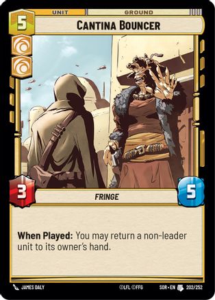 Cantina Bouncer (202/252) [Spark of Rebellion] - Fantasy Flight Games - Card Brawlers | Quebec | Canada |