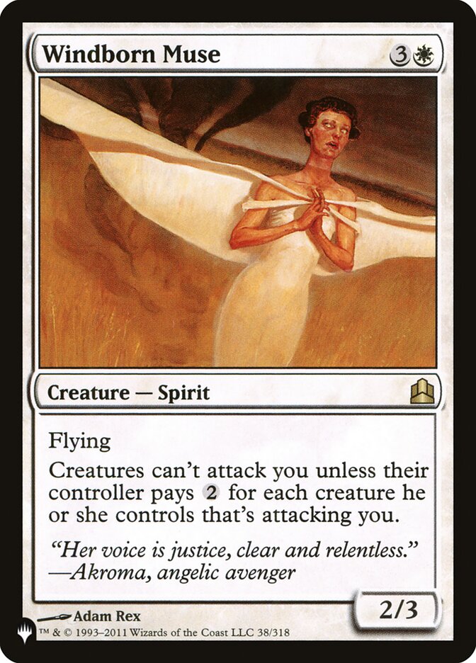 Windborn Muse [The List] - Magic: The Gathering - Card Brawlers | Quebec | Canada |
