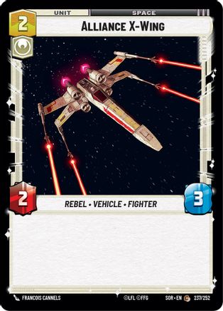Alliance X-Wing (237/252) [Spark of Rebellion] - Fantasy Flight Games - Card Brawlers | Quebec | Canada |