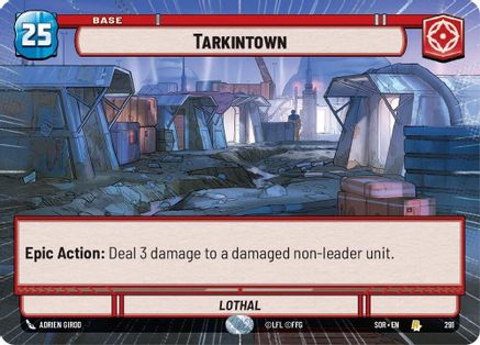Tarkintown (Hyperspace) (291) [Spark of Rebellion] - Fantasy Flight Games - Card Brawlers | Quebec | Canada |