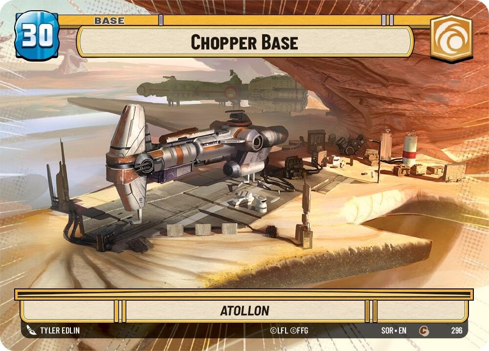 Chopper Base (Hyperspace) (296) [Spark of Rebellion]