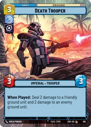 Death Trooper (Hyperspace) (299) [Spark of Rebellion] - Fantasy Flight Games - Card Brawlers | Quebec | Canada |