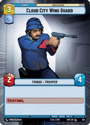 Cloud City Wing Guard (Hyperspace) (328) [Spark of Rebellion] - Fantasy Flight Games - Card Brawlers | Quebec | Canada |