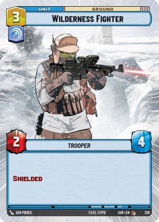Wilderness Fighter (Hyperspace) (329) [Spark of Rebellion] - Fantasy Flight Games - Card Brawlers | Quebec | Canada |