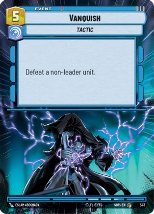 Vanquish (Hyperspace) (343) [Spark of Rebellion] - Fantasy Flight Games - Card Brawlers | Quebec | Canada |