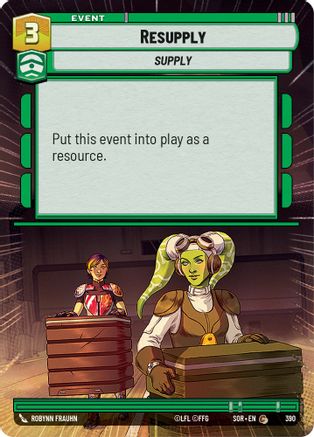 Resupply (Hyperspace) (390) [Spark of Rebellion] - Fantasy Flight Games - Card Brawlers | Quebec | Canada |