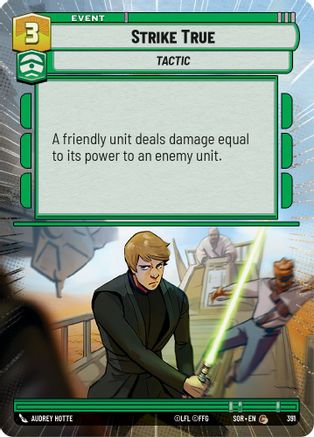 Strike True (Hyperspace) (391) [Spark of Rebellion] - Fantasy Flight Games - Card Brawlers | Quebec | Canada |