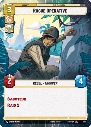 Rogue Operative (Hyperspace) (456) [Spark of Rebellion] - Fantasy Flight Games - Card Brawlers | Quebec | Canada |