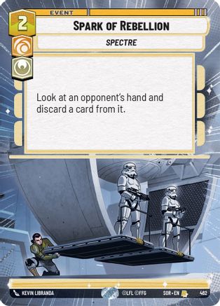 Spark of Rebellion (Hyperspace) (462) [Spark of Rebellion] - Fantasy Flight Games - Card Brawlers | Quebec | Canada |