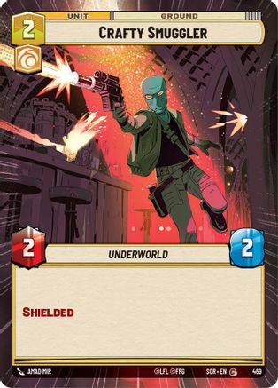 Crafty Smuggler (Hyperspace) (469) [Spark of Rebellion] - Fantasy Flight Games - Card Brawlers | Quebec | Canada |