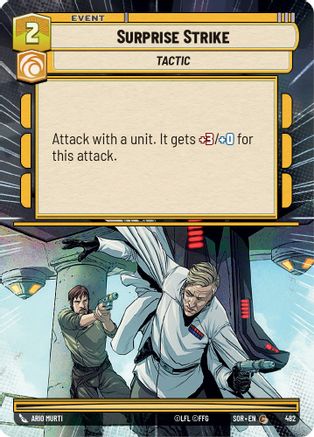 Surprise Strike (Hyperspace) (482) [Spark of Rebellion] - Fantasy Flight Games - Card Brawlers | Quebec | Canada |