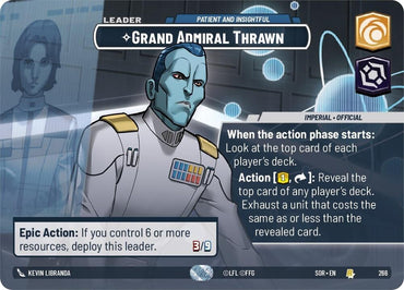 Grand Admiral Thrawn - Patient and Insightful (Showcase) (266) [Spark of Rebellion]