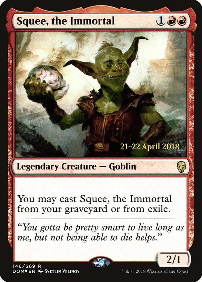 Squee, the Immortal [Dominaria Prerelease Promos] - Magic: The Gathering - Card Brawlers | Quebec | Canada |