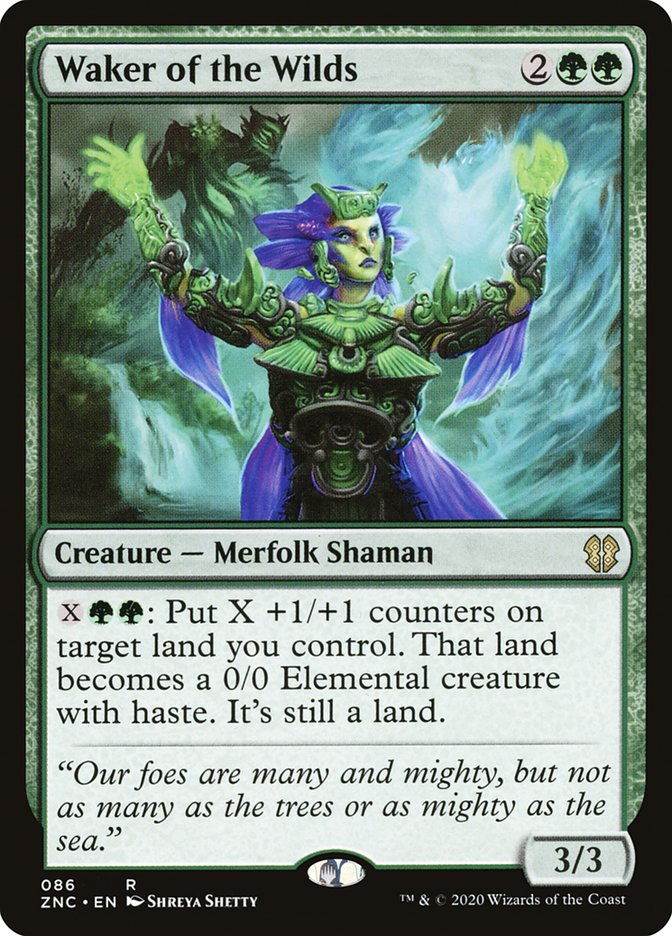 Waker of the Wilds [Zendikar Rising Commander] - Magic: The Gathering - Card Brawlers | Quebec | Canada |