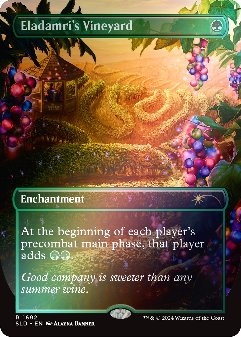 Eladamri's Vineyard (Rainbow Foil) [Secret Lair: Sheldon's Spellbook] - Magic: The Gathering - Card Brawlers | Quebec | Canada |