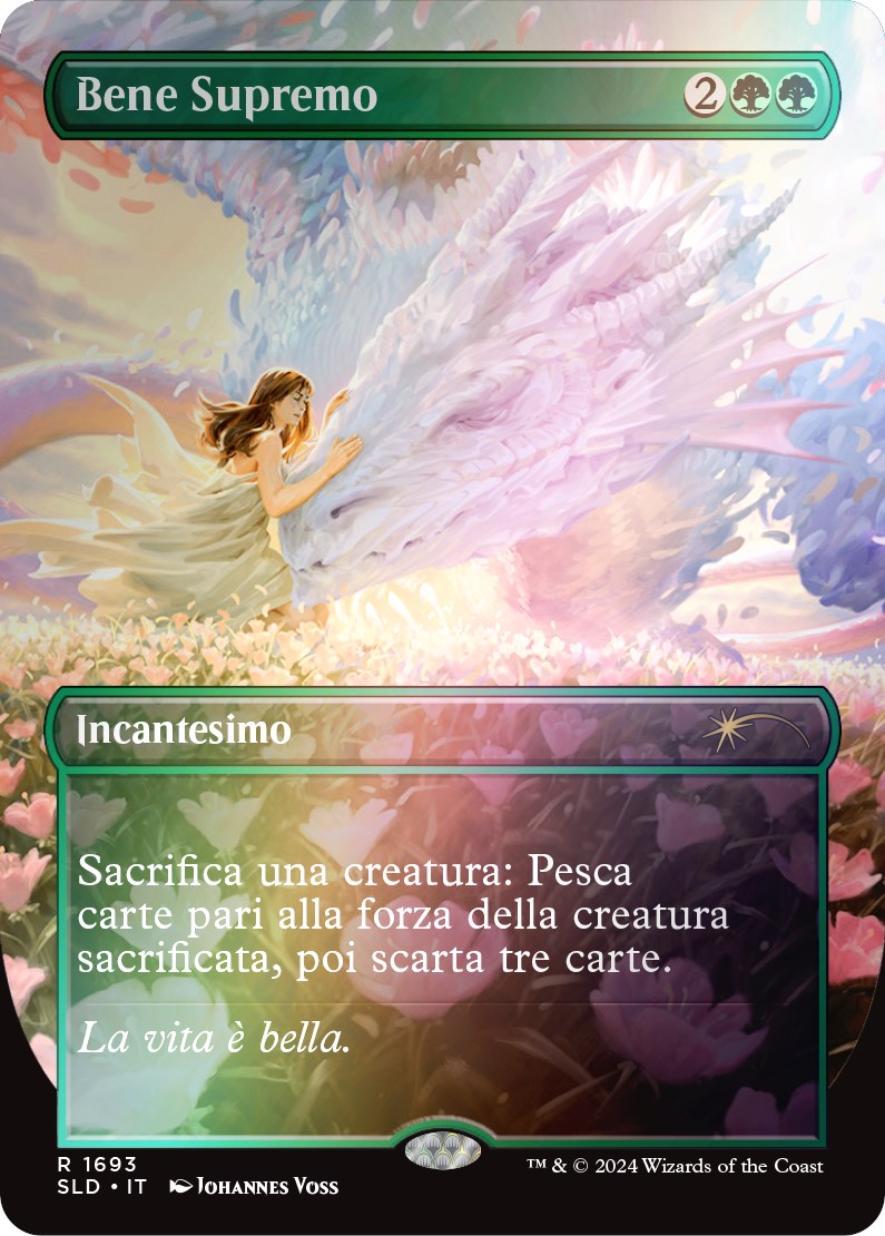 Greater Good (Italian) - "Bene Supremo" (Rainbow Foil) [Secret Lair Drop Series] - Magic: The Gathering - Card Brawlers | Quebec | Canada |