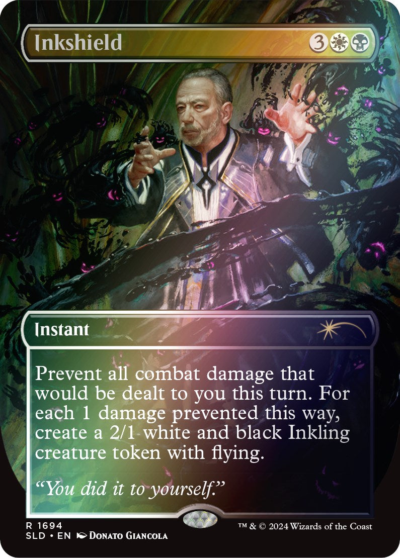 Inkshield (Rainbow Foil) [Secret Lair: Sheldon's Spellbook] - Magic: The Gathering - Card Brawlers | Quebec | Canada |