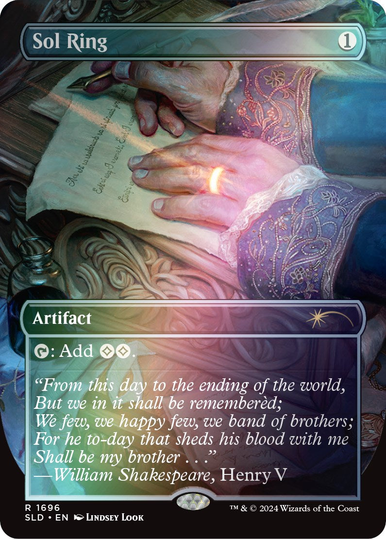 Sol Ring (1696) (Rainbow Foil) [Secret Lair: Sheldon's Spellbook] - Magic: The Gathering - Card Brawlers | Quebec | Canada |