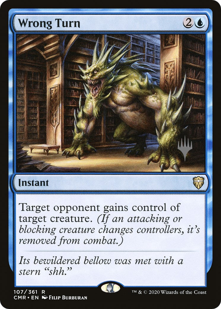 Wrong Turn (Promo Pack) [Murders at Karlov Manor Promos] - Magic: The Gathering - Card Brawlers | Quebec | Canada |