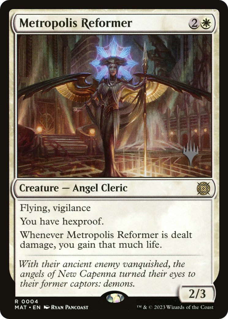 Metropolis Reformer (Promo Pack) [Murders at Karlov Manor Promos] - Magic: The Gathering - Card Brawlers | Quebec | Canada |