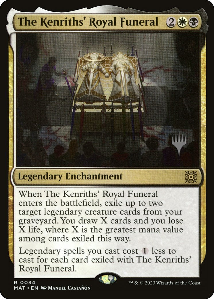 The Kenriths' Royal Funeral (Promo Pack) [Murders at Karlov Manor Promos] - Magic: The Gathering - Card Brawlers | Quebec | Canada |