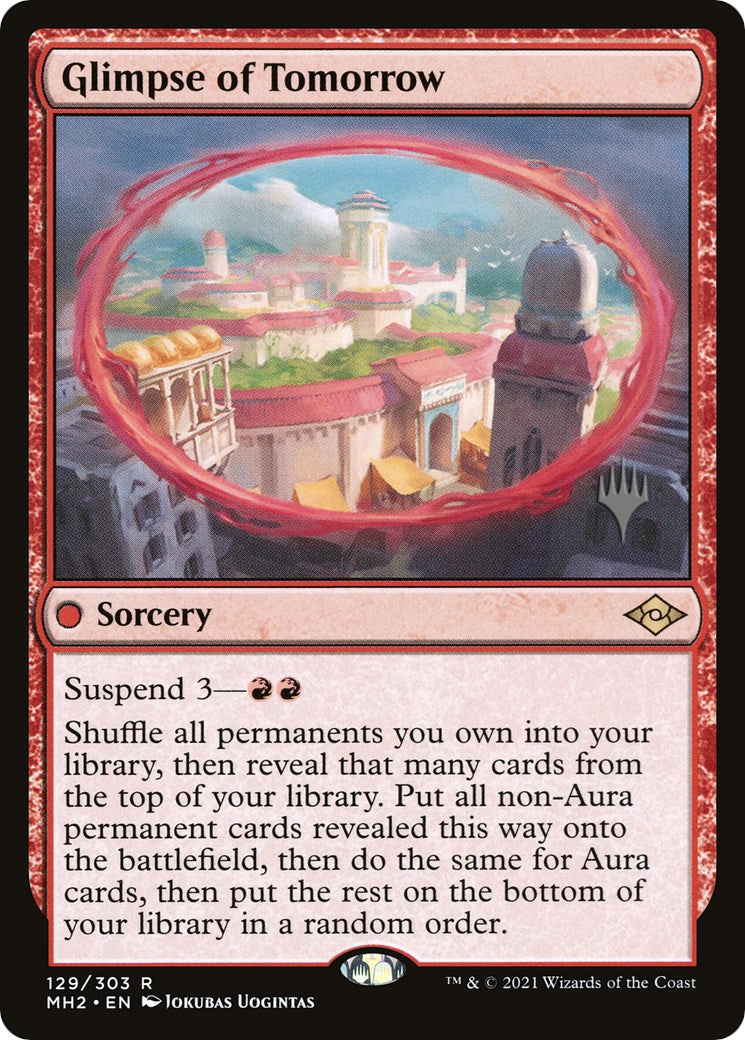 Glimpse of Tomorrow (Promo Pack) [Modern Horizons 2 Promos] - Magic: The Gathering - Card Brawlers | Quebec | Canada |