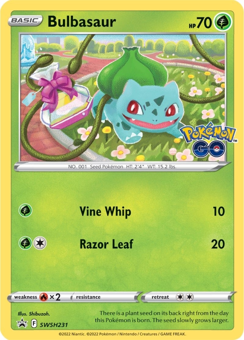 Bulbasaur (SWSH231) [Sword & Shield: Black Star Promos] - Pokémon - Card Brawlers | Quebec | Canada |