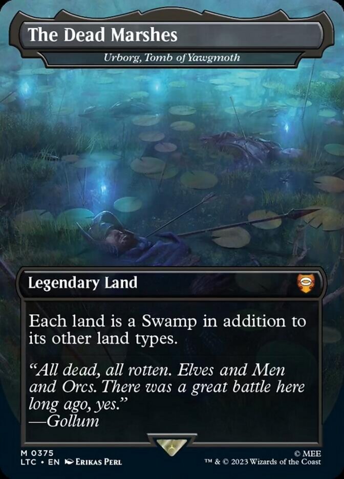 The Dead Marshes - Urborg, Tomb of Yawgmoth [The Lord of the Rings: Tales of Middle-Earth Commander] - Magic: The Gathering - Card Brawlers | Quebec | Canada |