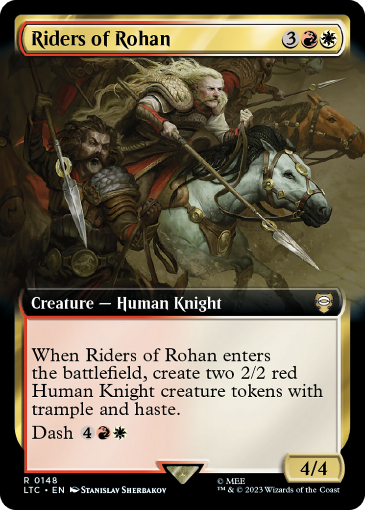Riders of Rohan (Extended Art) [The Lord of the Rings: Tales of Middle-Earth Commander] - Magic: The Gathering - Card Brawlers | Quebec | Canada |