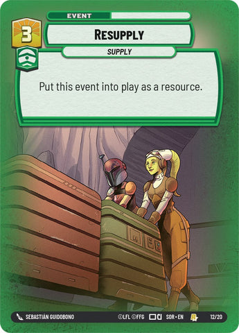 Resupply (Weekly Play Promo) (12/20) [Spark of Rebellion Promos]