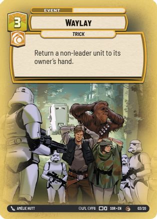 Waylay (3/20) [Spark of Rebellion: Weekly Play] - Fantasy Flight Games - Card Brawlers | Quebec | Canada |