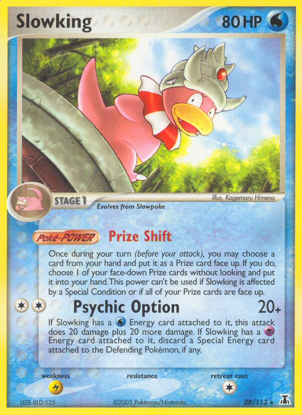 Slowking (28/113) [EX: Delta Species] - Pokémon - Card Brawlers | Quebec | Canada |