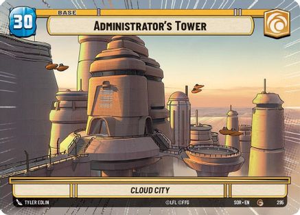 Administrator's Tower // Experience (Hyperspace) (295 // T03) [Spark of Rebellion] - Fantasy Flight Games - Card Brawlers | Quebec | Canada |