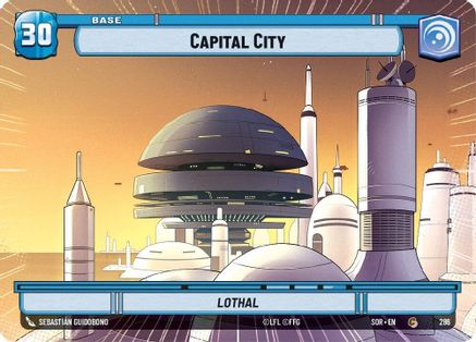 Capital City // Shield (Hyperspace) (286 // T04) [Spark of Rebellion] - Fantasy Flight Games - Card Brawlers | Quebec | Canada |