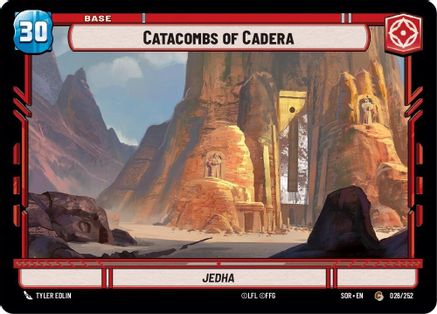 Catacombs of Cadera // Shield (26 // T02) [Spark of Rebellion] - Fantasy Flight Games - Card Brawlers | Quebec | Canada |