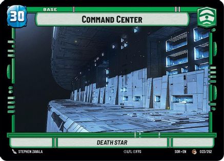 Command Center // Experience (23 // T01) [Spark of Rebellion] - Fantasy Flight Games - Card Brawlers | Quebec | Canada |