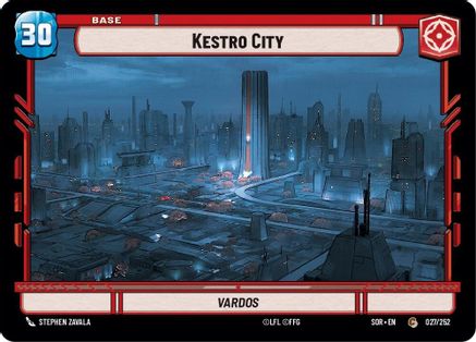 Kestro City // Shield (27 // T02) [Spark of Rebellion] - Fantasy Flight Games - Card Brawlers | Quebec | Canada |