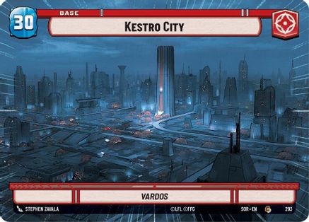 Kestro City // Experience (Hyperspace) (293 // T03) [Spark of Rebellion] - Fantasy Flight Games - Card Brawlers | Quebec | Canada |